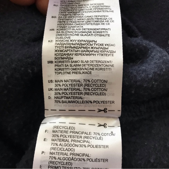 Adidas- Men's Navy Hoodie - Picture 8 of 8